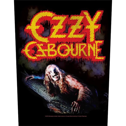Patch Ozzy Osbourne Imprimé Et Brodé 10x8cm Hard Rock - Foto 11