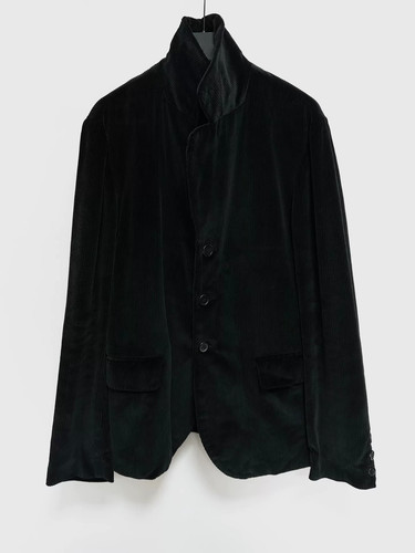 Casey Casey Black Corduroy Blazer Jacket (XS)