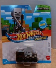 Mattel Hot Wheels Minecraft Racer Verse Spider Jockey 2025