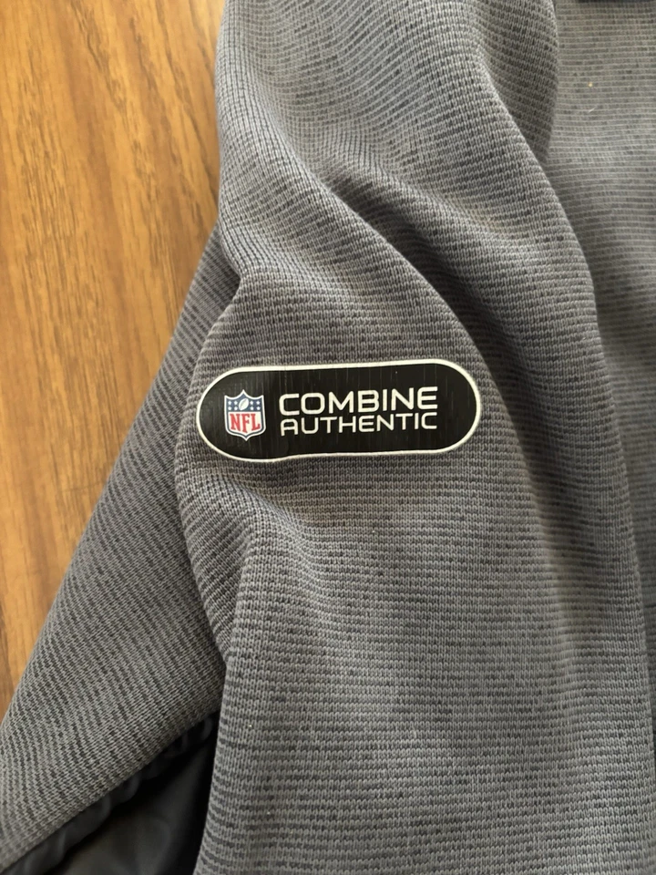 Chaqueta con Capucha Under Armour New England Patriots Cremallera Completa Combinada Talla M Foto 2 de 4