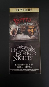 HHN 2009 Event Map - Ripped from the Silver Screen - (9/25 & 9/26)