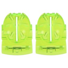 2 Pcs 2.4" Golf Ball Line Marker Tool Golf Alignment Marking Tool, Light Green