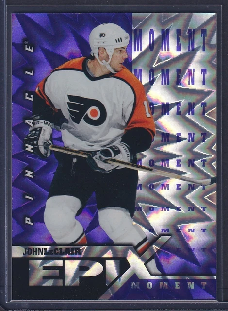 John Leclair - 1997 Pinnacle Epix Moment Purple #E23