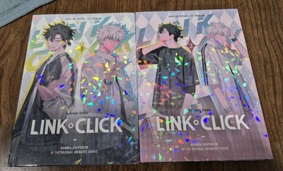 Link Click vol. 1 & 2 by Li Haoling Chinese Donghua  Graphic Novel Aloha Comics