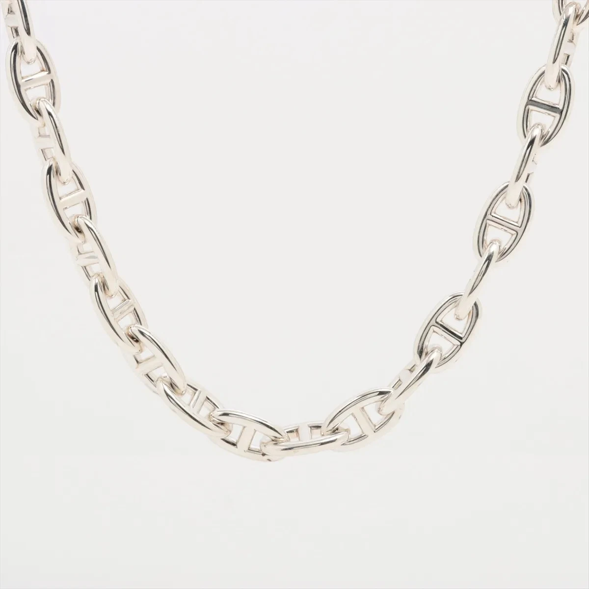 Collana Hermès Chaîne d'Ancre GM 29 cornici argento 925 140 7 g
