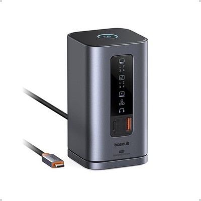 Baseus Spacemate Docking Station 11-in-1 USB-C Dock Hub Windows 4K HDMI & DP