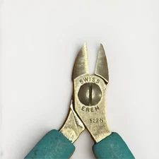 Erem 522N Swiss Insulated Snips Oval Semi Flush Head 4” Excellent Pre-weller