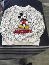Disney 100 Mickey Mouse Pullover Crew neck Sweater Unisex