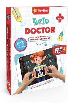 PlayShifu Doctor Kit for Kids   Tacto Doctor | Tech-Powered Pretend Playset w...