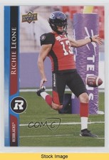 2021 Upper Deck CFL Blue Richie Leone #109 READ 0u2j