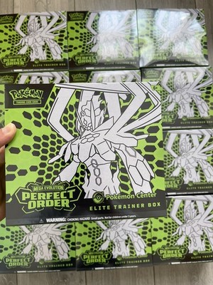 Pokemon Perfect Order Pokemon Center Elite Trainer Box ETB - Brandneu Sealed