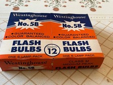 Westinghouse No. 5B flash bulbs
