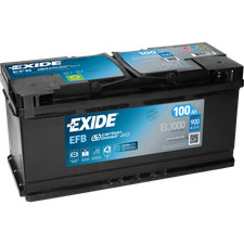 Exide EL1000 EFB Autobatterie 100Ah Start Stop Batterie 12V B13 Starterbatterie