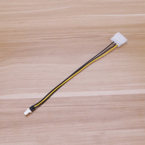 3pcs 4-Pin to 3-Pin PC Computer Case Fan Splitter Extension Cord Power - Afbeelding 5 van 11
