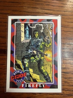 1991 Impel Hasbro GI Joe Series 1 Trading Card #38 Firefly