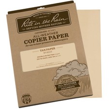Rite In The Rain Weatherproof Copier Paper 8.5x11 Tan 20lb 200 Sheets