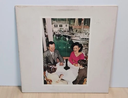 Led Zeppelin Presence Vinyl 1976 SS 8416 Vg+/ Vg RI-PRC Press Gatefold Embossed