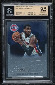 2012-13 Panini Brilliance Andre Drummond #267 BGS 9.5 GEM MINT Rookie RC