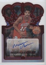 2021-22 Panini Crown Royale Red 13/49 Maurice Cheeks #CA-MCH Auto HOF 0l2
