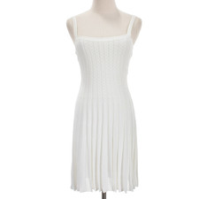 Staud NWT Ellen Sleeveless Mini Dress Size XS in Ivory