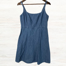 Old Navy Womens Cami Mini Dress Size M Smocked Back Minimalist Layering Piece