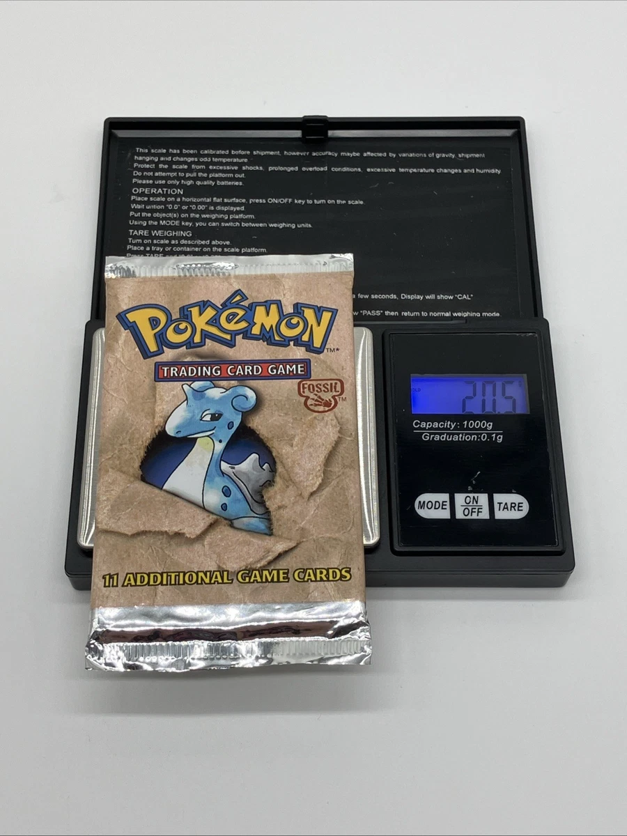 Preços baixos em Pokémon TCG Fossil Lacrado Collectible Card Game