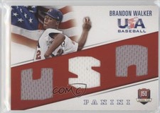 2015 USA Baseball Box Set 15U National Team Jerseys 17/99 Brandon Walker #20 0af