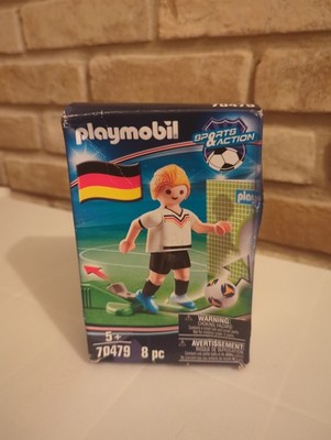 Playmobil 70479 Sports & Action National Football Soccer Player - Germany, NEW!