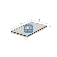 Ufi Innenraumfilter 53.001.00 Partikelfilter FüR Tigra Corsa Combo Opel S93 12V
