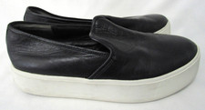 Vince Black Warren Slip On Platform Women's Shoes Size 5.5 EUC