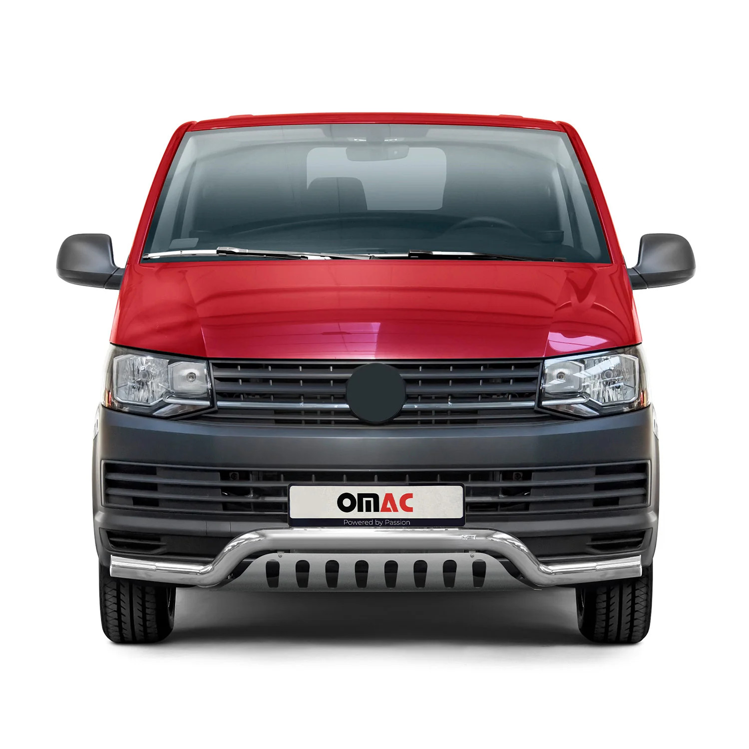 Pare-Buffle VW T6 anti-collision en acier argenté Transporter