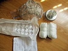 Luupyia Modern Silver Mini Small Crystal Chandelier Ceiling Light