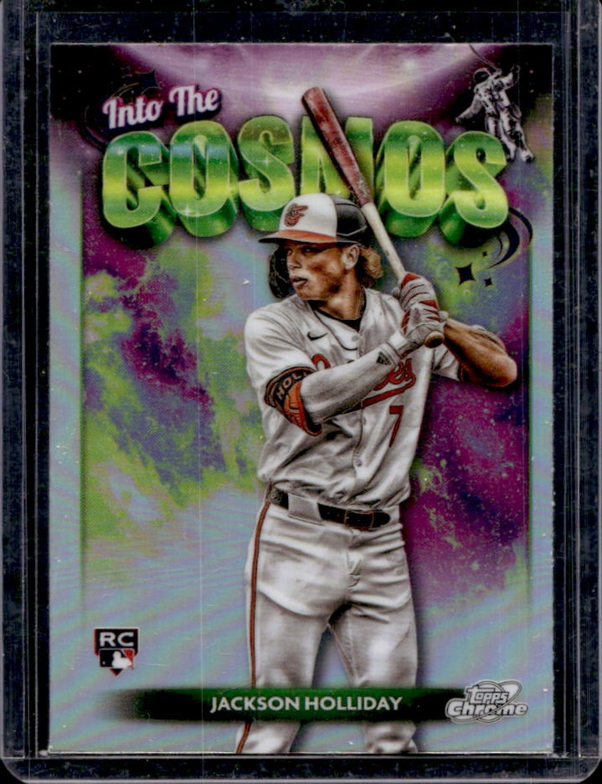 2024 Topps Cosmic Chrome Jackson Holliday Into the Cosmos RC #ITC-12 Orioles
