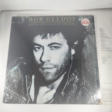 Bob Geldof Deep In The Heart Of Nowhere Vinyl Album LP With Inner Sleeve VG/NM