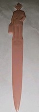 Vintage 1950's Fuller Brush Co Pink Letter Opener 