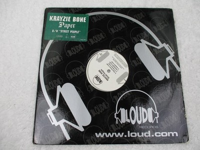Krayzie Bone Vinyl Record Paper Rap Bone Thugs Harmony Single Cloud 9 Vintage