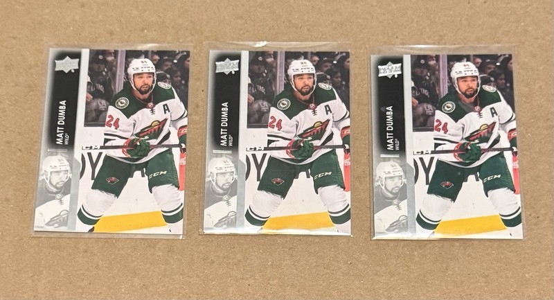 2021-22 Upper Deck Series 2 - Matt Dumba #339 Lot 3 Minnesota Wild