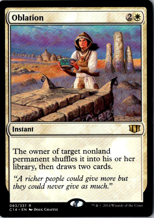 Oblation Commander 2014 83 Near Mint
