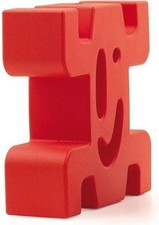 Magis Me Too Regalstützen Nomi Bücherstütze Regalträger 35cm Rot 2er-Set