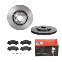 Brembo Bremsscheiben Ø320Mm + BremsbelÄGe Vorne FÜR Renault Scenic Megane