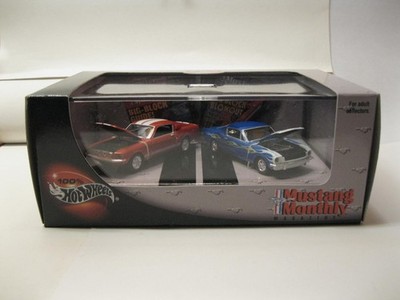 HOTWHEELS 2001 MUSTANG MONTHLY SET MANUFACTURERS SERIES
