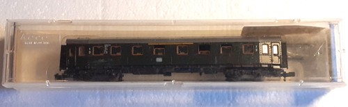 ROCO 2258 SPUR N - REISEZUGWAGEN 1./2. KLASSE - DB GRÜN - VERPACKT | Zustand: Used