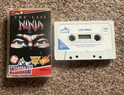 The Last Ninja Commodore 64 Game Tested See Pic Vgc