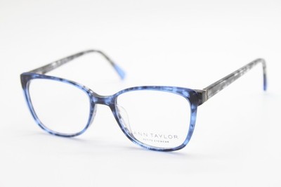 NEW ANN TAYLOR PETITE ATP828 C01 BLUE BLACK TORTOISE AUTHENTIC EYEGLASSES 48-16