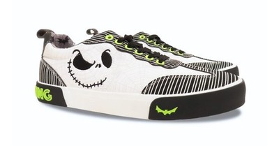 Nightmare Before Christmas New Sz 9.5 Men s Low Top Laced Sneaker Tennis Shoes 