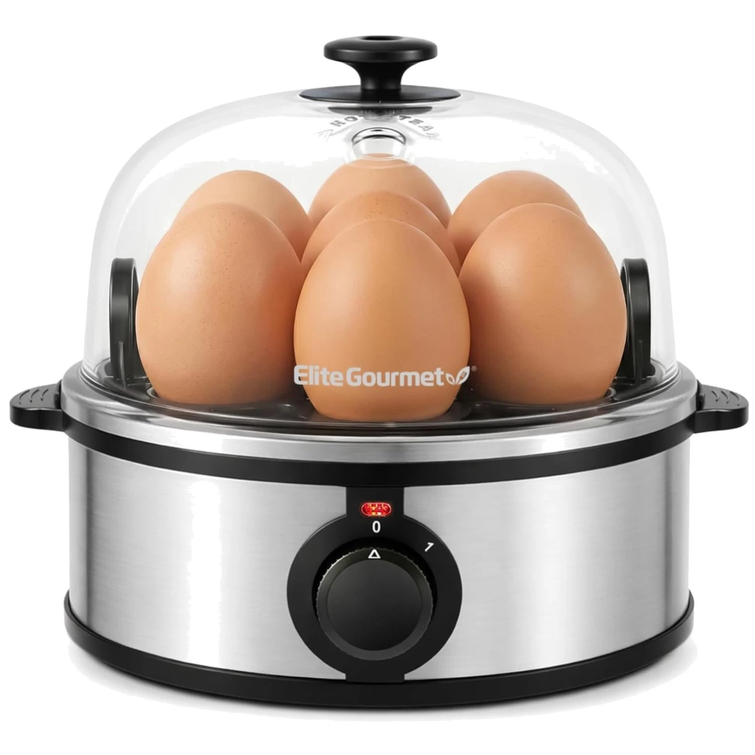 Stainless Steel Egg Boiler with Auto Shut-Off