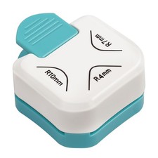 Corner Rounder Punch, Cutter and Paper Punches for Crafting, white