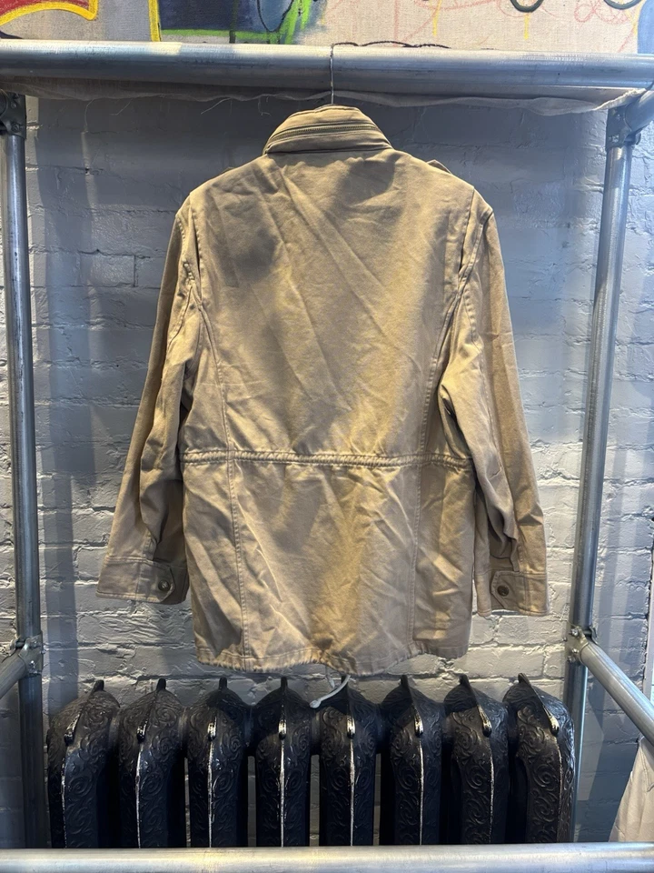 Opening Ceremony x Pendleton Utility Military Jacket Beige Canvas Epaulettes - Image 3 of 3