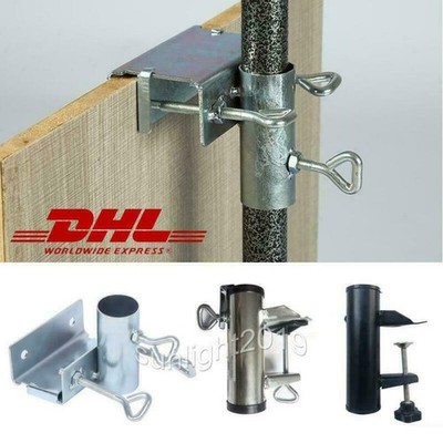Balkon Sonnenschirm Halterung Balkongeländer Schirm Halter Befestigung DHL DE