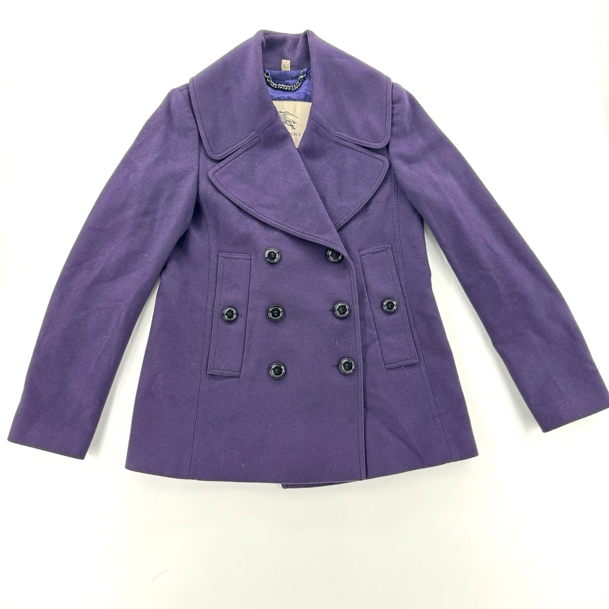 Burberry Purple Coats, Jackets & Vests for Women for sale | eBay